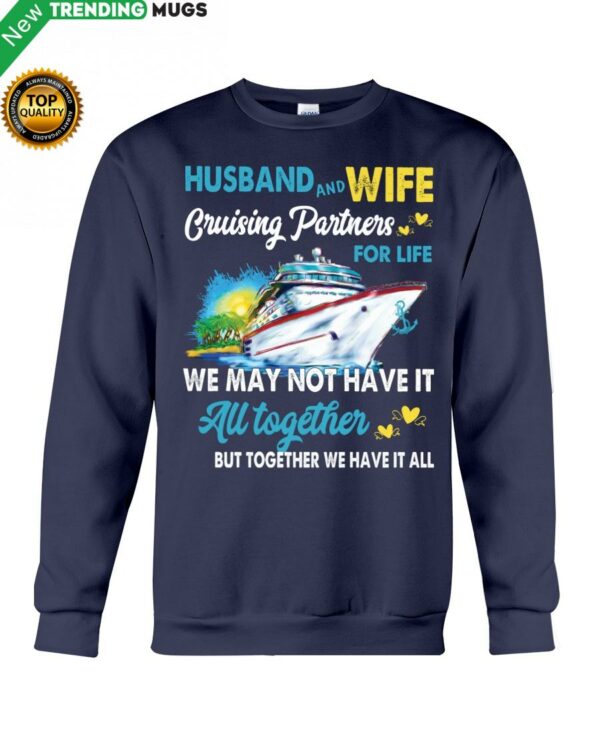 Cruises Lovers HUSBAND AND WIFE CRUISING Hooded Sweatshirt Apparel