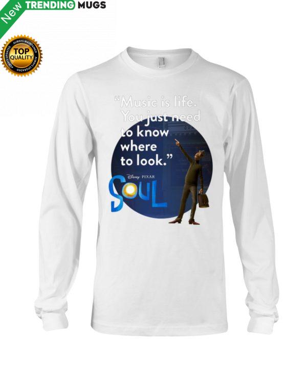 Music Is Life You Just Need To Know Where To Look Hooded Sweatshirt Apparel