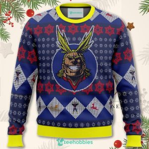 All Might My Hero Academia Christmas Sweater For Men Women Apparel