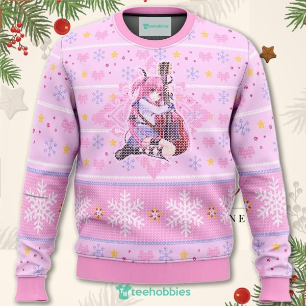 Angel Beats Yui Loves Guitar Christmas Sweater For Men Women Sweater