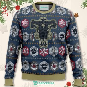 Asta Black Clover Christmas Sweater For Men Womenproduct photo 1