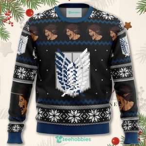 Attack On Titan Survery Corps Christmas Sweater For Men Women Sweater