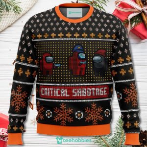 Critical Sabotage Among Us Christmas Sweater For Men Women Apparel