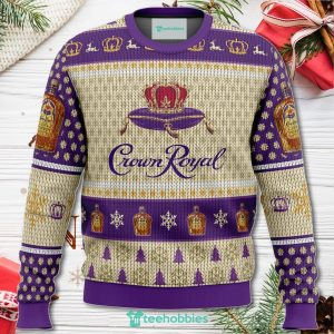 Crown Royal Whiskey Christmas Sweater For Men Womenproduct photo 1