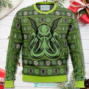 Cthulhu Christmas Sweater For Men Women Apparel