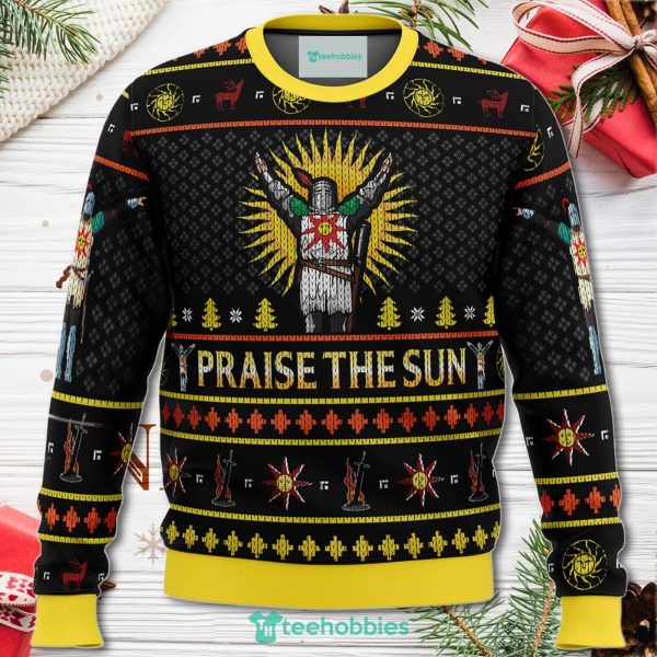 Dark Souls Praise The Sun Christmas Sweater For Men Women Apparel