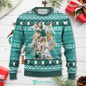 Date Tech High Christmas Sweater Haikyuu Anime Xmas For Men Women Apparel