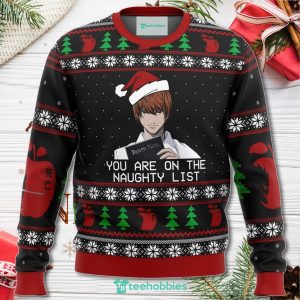 Death Note Naughty List Christmas Sweater For Men Women Apparel