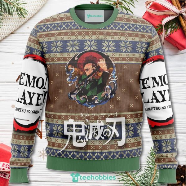 Demon Slayer Alt Christmas Sweater For Men Women Apparel