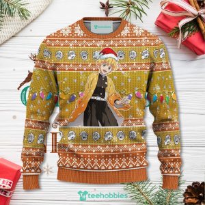 Demon Slayer Zenitsu Agatsuma Anime Christmas Sweater Xmas For Men Women Apparel