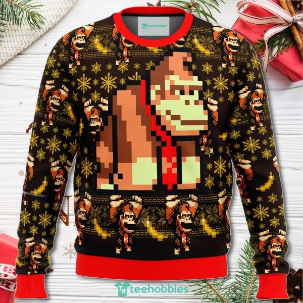 Donkey Kong Sprite Christmas Sweater For Men Women Sweater