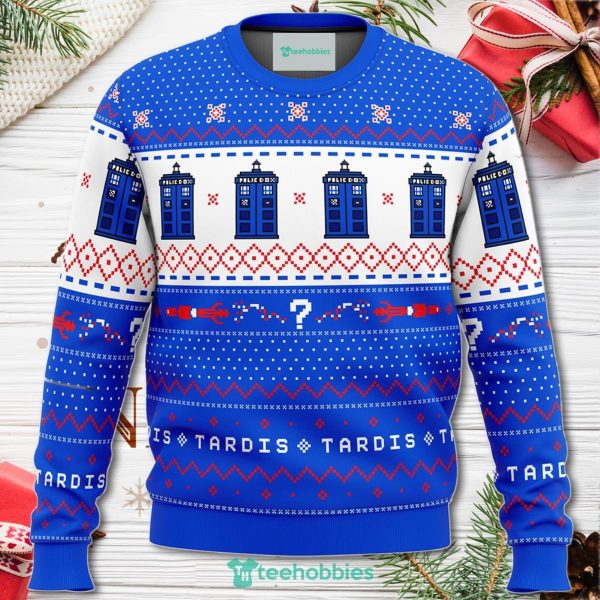 Dr Who Tardis Christmas Sweater For Men Women Sweater