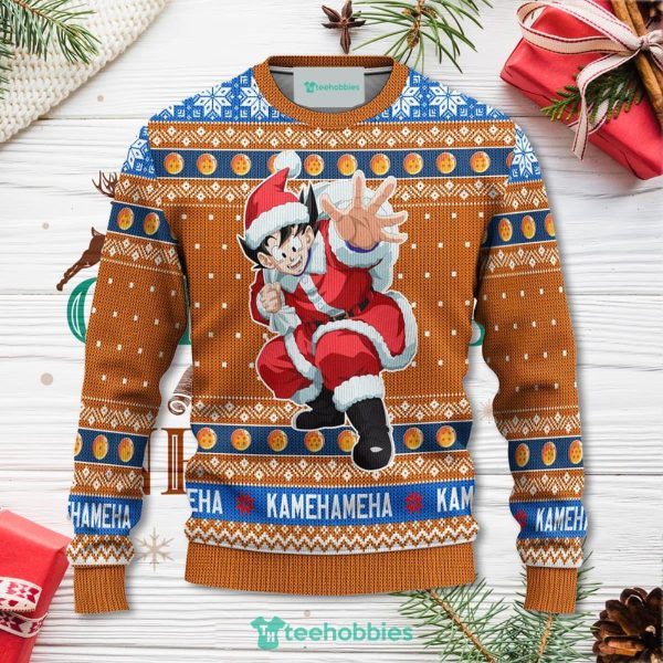 Dragon Ball Son Goku Anime Christmas Sweater Xmas For Men Women Sweater