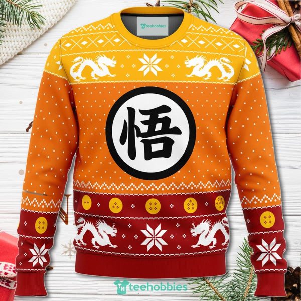 Dragon Ball Z Guko Christmas Christmas Sweater For Men Women Sweater