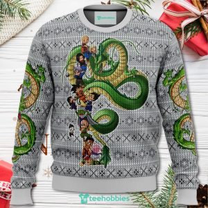 Dragonball Z Play With The Dragon Christmas Sweater For Men Womenproduct photo 1