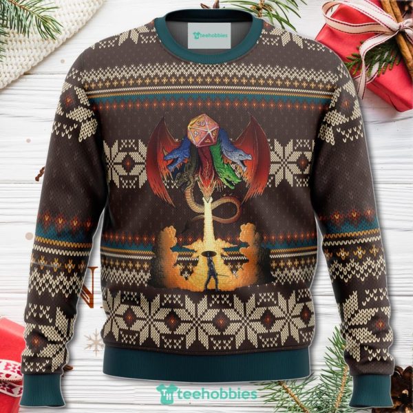 Dungeons And Dragons Christmas Sweater For Men Women Sweater