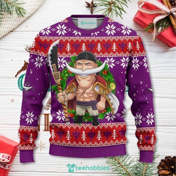 Edward Newgate One Piece Anime Christmas Sweater Xmas For Men Women Sweater