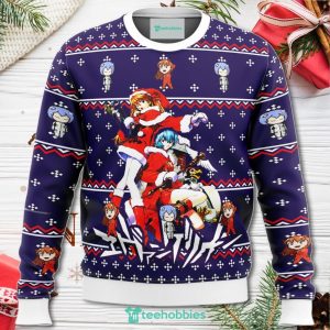 Evangelion Holiday Christmas Sweater For Men Women Sweater