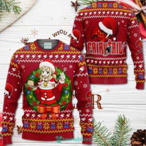 Fairy Tail Lucy Heartfilia Christmas Sweater Anime Xmas For Men Women Sweater