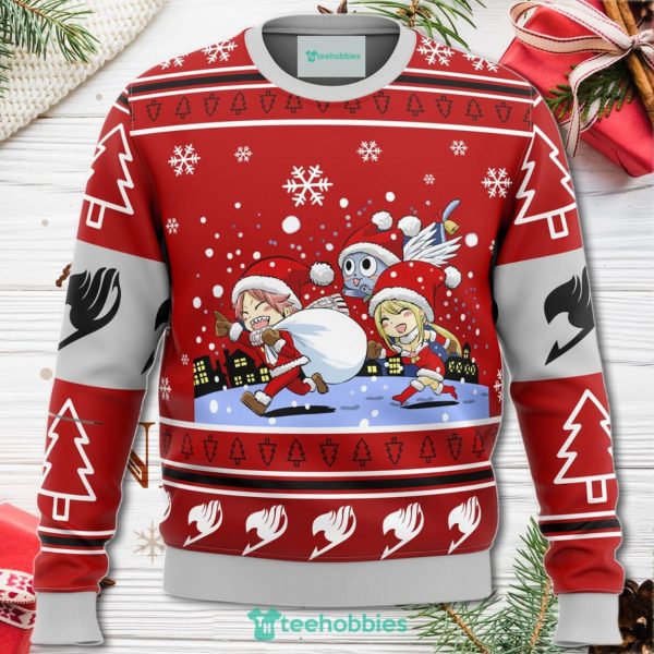 Fairytale Chibi Xmas Christmas Sweater For Men Women Sweater