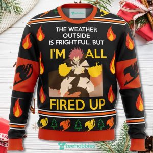 Fairytale Natsu Fired Up Christmas Sweater For Men Women Sweater