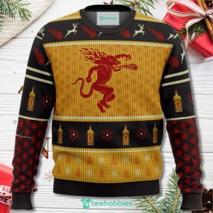 Fireball Cinnamon Whisky Christmas Sweater For Men Women Sweater