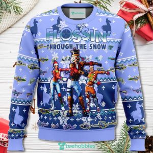 Fortnite Snow Floss Christmas Sweater For Men Women Sweater