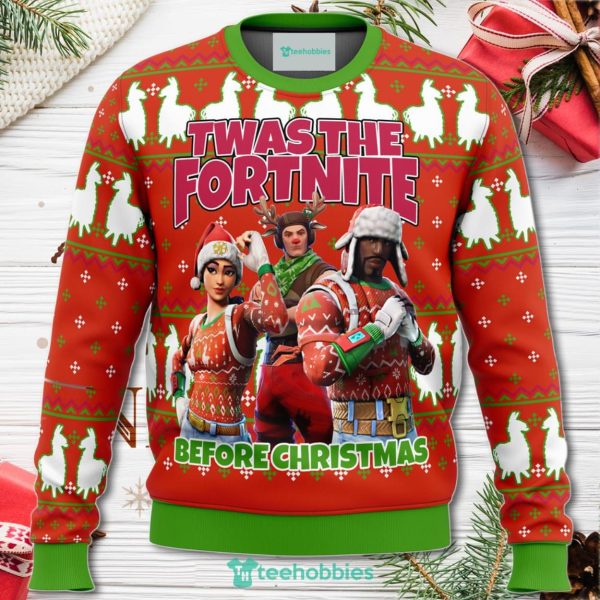 Fortnite Twas Night Christmas Sweater For Men Women Sweater