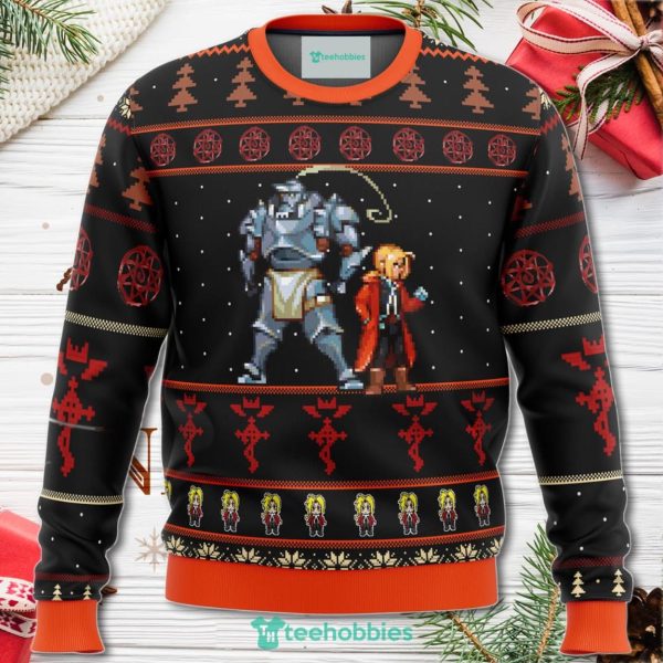 Fullmetal Alchemist Elrics Sprites Christmas Sweater For Men Women Sweater