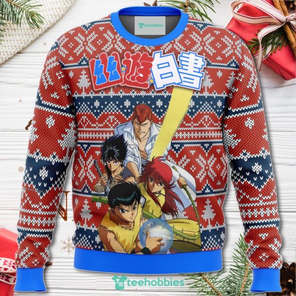 Ghost Fighter Yu Yu Hakusho Alt Christmas Sweater For Men Women Sweater