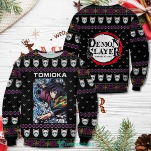 Giyu Tomioka Christmas Sweater Demon Slayer Anime Xmas Shirt For Men Women Sweater
