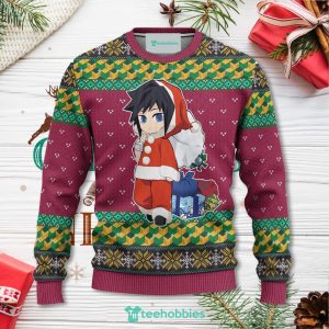 Giyuu Tomioka Demon Slayer Anime Christmas Sweater Xmas For Men Women Sweater