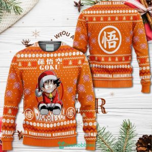 Goku Kid Christmas Sweater Dragon Ball Anime Xmas Shirt For Men Women Sweater