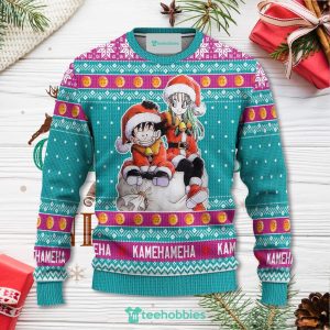 Goku X Bulma Dragon Ball Anime Christmas Sweater Xmas For Men Women Sweater