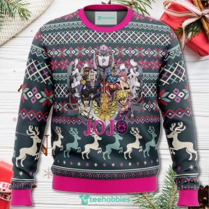 Golden Wind Jojos Bizarre Adventure Christmas Sweater For Men Women Sweater