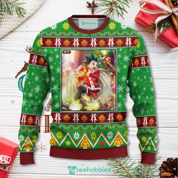 Gon Freecss Anime Christmas Sweater Hunter X Hunter Xmas For Men Women Sweater