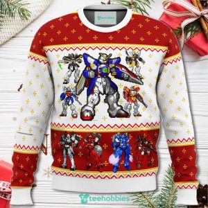 Gundam Wing Sprites Christmas Sweater For Men Women Sweater