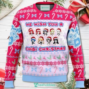 High School Dxd Chibi Girls Christmas Sweater For Men Womenproduct photo 1