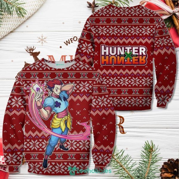 Hisoka Christmas Sweater Hunter X Hunter Xmas Shirt For Men Women Sweater