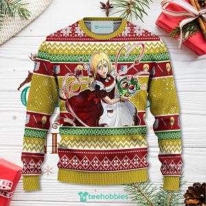 Historia Reiss Attack On Titan Anime Christmas Sweater Xmas For Men Womenproduct photo 1