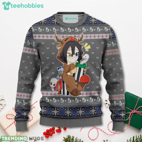 Obanai Iguro Demon Slayer Anime Christmas Sweater Xmas For Men Women Sweater