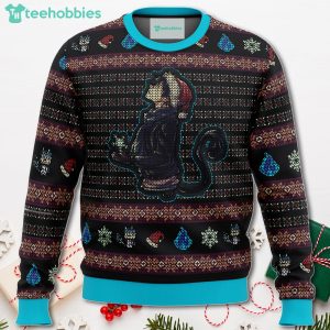 Okumura Rin Blue Exorcist Christmas Sweater For Men Women Sweater