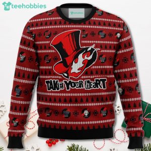 Persona 5 Take Your Heart Christmas Sweater For Men Women Sweater