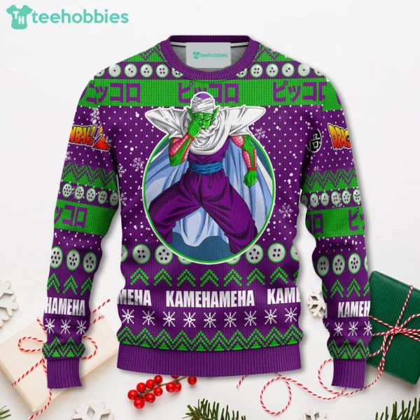 Piccolo Anime Christmas Sweater Dragon Ball Z Xmas For Men Women Sweater