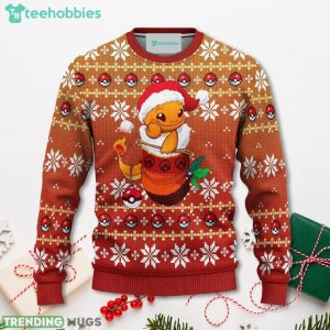 Pokemon Charizard Anime Christmas Sweater Xmas For Men Women Sweater