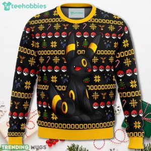 Pokemon Christmas Umbreon Christmas Sweater For Men Women Sweater