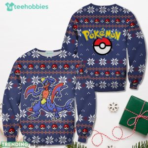 Pokemon Garchomp Christmas Sweater Custom Xmas Shirt For Men Women Sweater