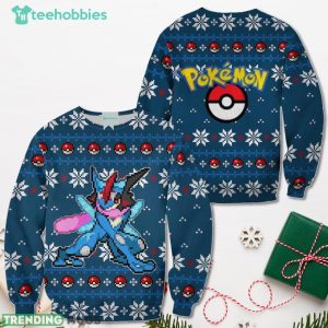 Pokemon Greninja Christmas Sweater Custom Xmas Shirt For Men Women Sweater