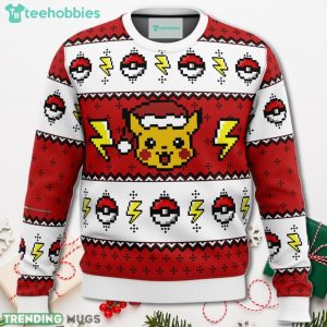 Pokemon Pikachu Christmas Sweater For Men Women Sweater