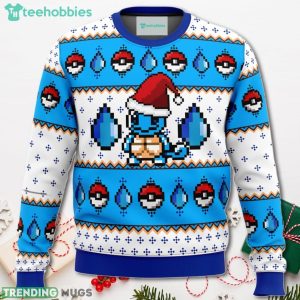 Pokemon Squirtle Christmas Sweater For Men Women Sweater